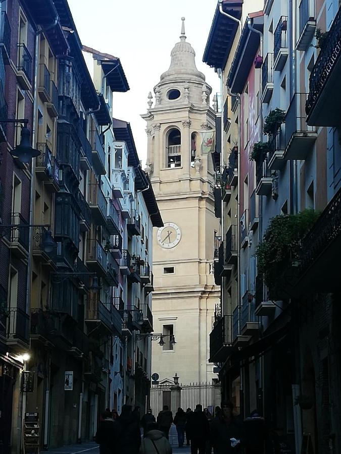 Ferienwohnung Balcon Curva De Estafeta - Centro Pamplona Exterior foto