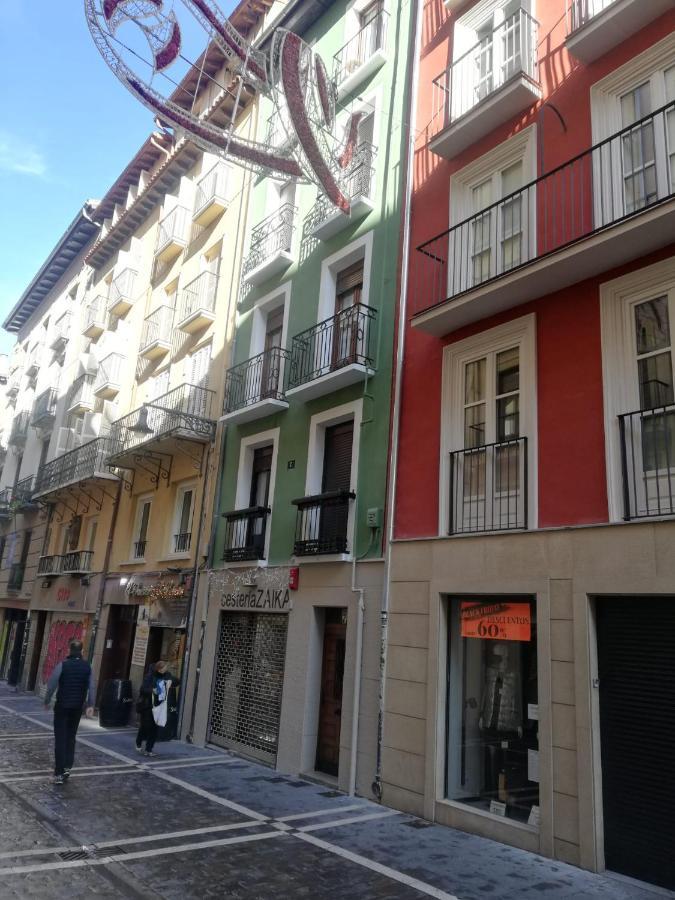 Ferienwohnung Balcon Curva De Estafeta - Centro Pamplona Exterior foto